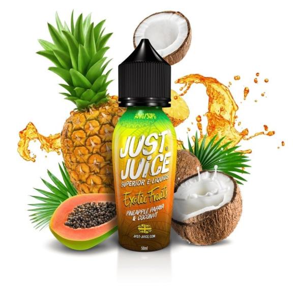 Just Juice Exotic Fruits Pineapple, Papaya, Coconut 50ml